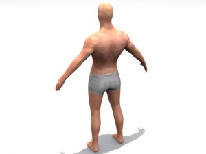 high resolution male Modelo 3D