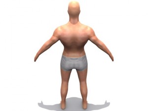 high resolution male Modelo 3D