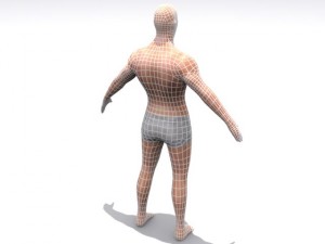 high resolution male Modelo 3D