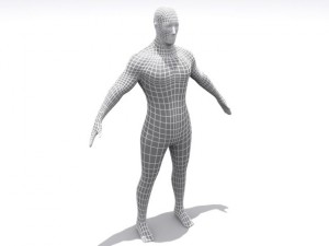 high resolution male Modelo 3D
