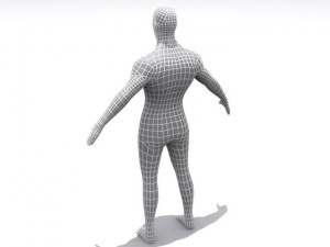 high resolution male Modelo 3D