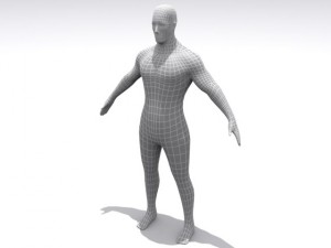 high resolution male  base 3Dモデル