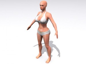 female Modèle 3D