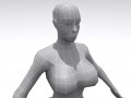 female  base 3D-Modell