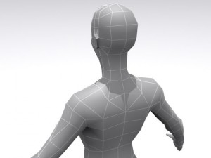 female  base 3D Model