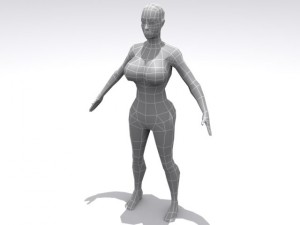 female  base 3D Model