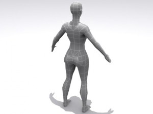 female  base 3D Model
