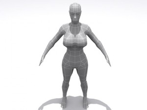 female  base 3D Model