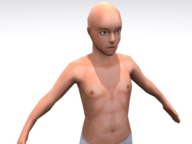 boy Model 3D .c4d .max .obj .3ds .fbx .stl .blend 