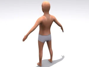 high resolution boy 3D Model