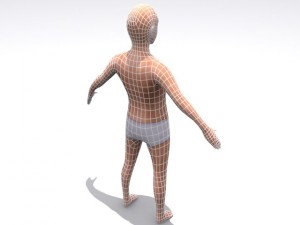 high resolution boy 3D Модель