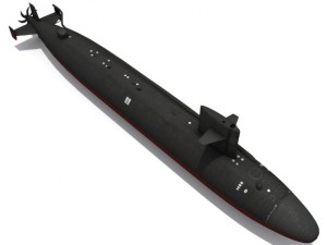 ssn637 sturgeon Model 3D