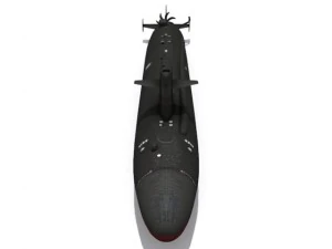 ssn637 sturgeon 3D Model