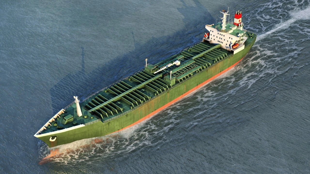 oil tanker vessel 3D Model .c4d .max .obj .3ds .fbx .stl .blend 