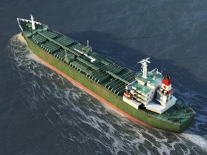 oil tanker vessel 3D Model