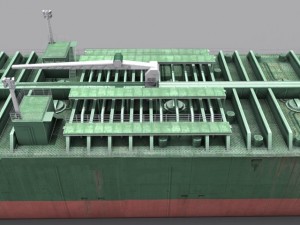 oil tanker vessel 3D Model