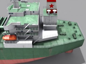 oil tanker vessel 3D Model