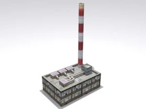 refinery set 3D Model