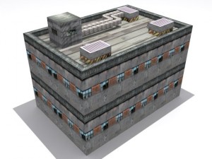 refinery set Modello 3D