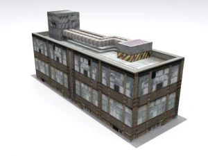 refinery set 3D Model