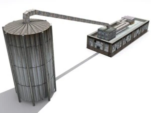 refinery set 3D Model