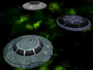unidentified flying objects 3D-Modell