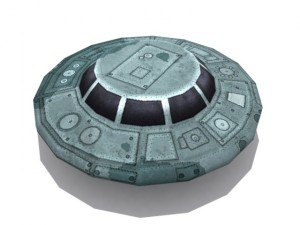 unidentified flying objects 3D Модель