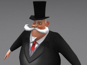 mister timber 3D-Modell