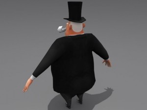 mister timber 3D 모델