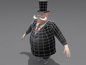 mister timber 3D 모델