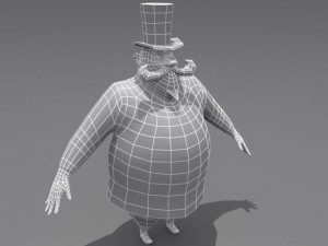 mister timber 3D 모델