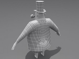 mister timber 3D 모델