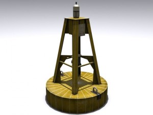 deep sea buoy 3D Model
