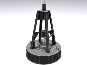 deep sea buoy 3D Model