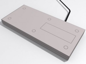nintendo entertainment system controller 3D Model