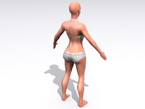 rigged character collection Modello 3D