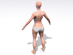 rigged character collection Modello 3D