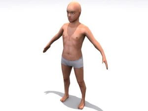 조작된 캐릭터 컬렉션 3D 모델