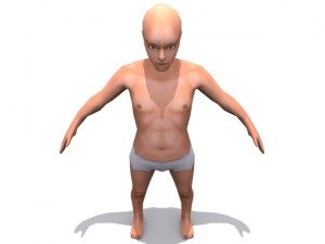 rigged character collection Modello 3D