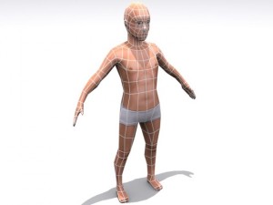 rigged character collection Modello 3D