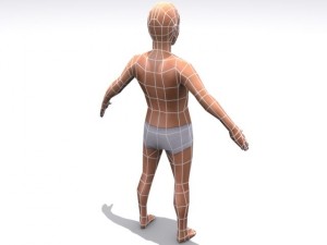 rigged character collection Modello 3D