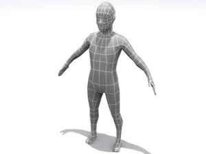 조작된 캐릭터 컬렉션 3D 모델