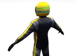 rigged character collection Modello 3D