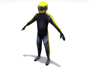 rigged character collection Modello 3D
