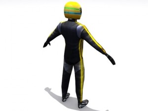 rigged character collection Modello 3D
