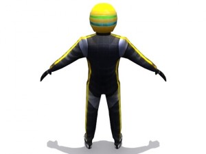 rigged character collection Modello 3D
