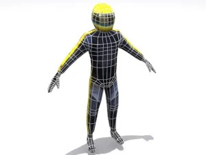 조작된 캐릭터 컬렉션 3D 모델