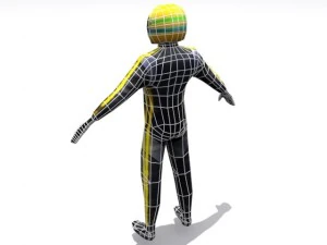 조작된 캐릭터 컬렉션 3D 모델