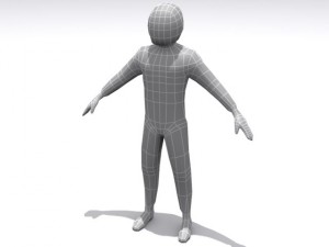rigged character collection Modello 3D