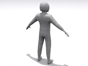 rigged character collection Modello 3D